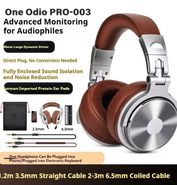 سماعات أذن OneOdio Pro-003 – صوت ستوديو عالي الدقة للموسيقى والبيانو والجيتار