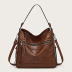 PU Leather Women's Shoulder Crossbody Tote Bag — Large Capacity, 6 Colour Options