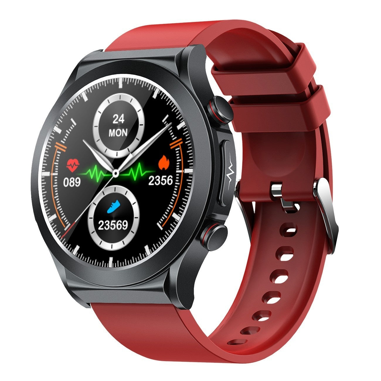 Smart Watch – Swim Waterproof, Wireless Charging, Heart Rate & Android Compatible | 6 Strap Styles