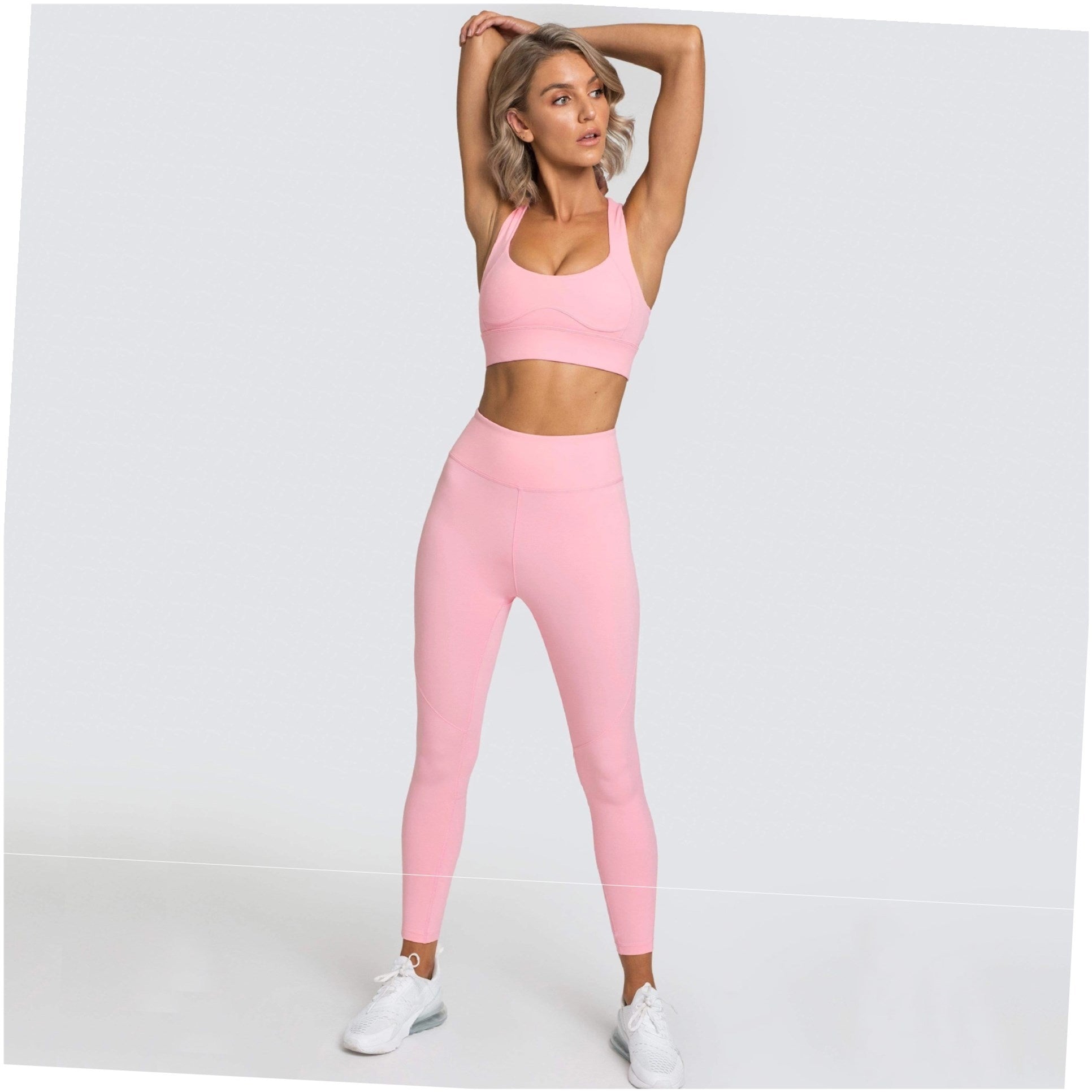 Women's Sleeveless Yoga Sports Suit | Fitness Clothing Set
