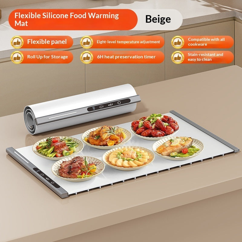 Smart Constant Temperature Food Warming Plate with Digital Display & Touch Screen | Hooriva