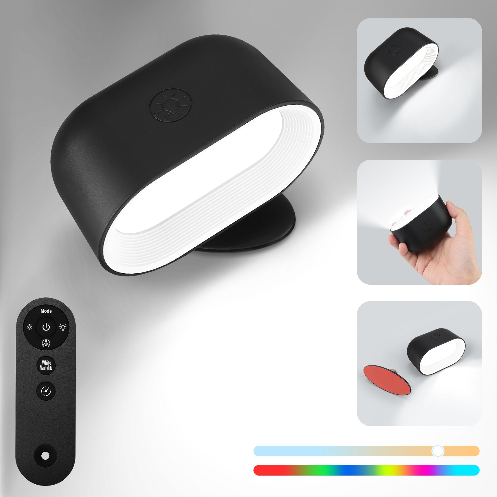 Remote Touch Magnetic Wall Lamp Simple