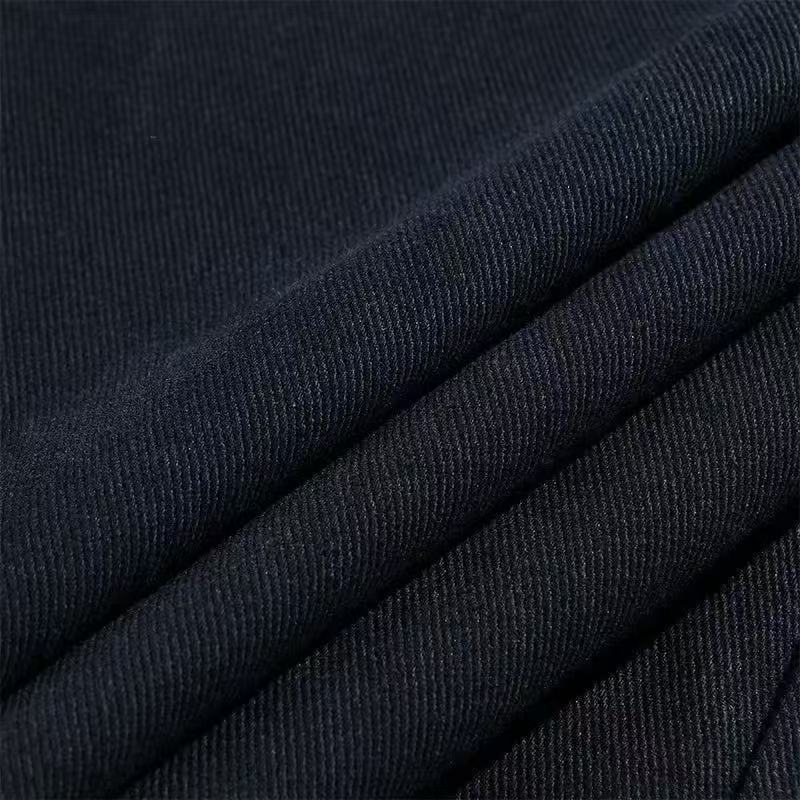 Men's Casual Slim-Fit Lapel Jacket – Single-Breasted Solid Colour | Black & White | S–3XL | Hooriva