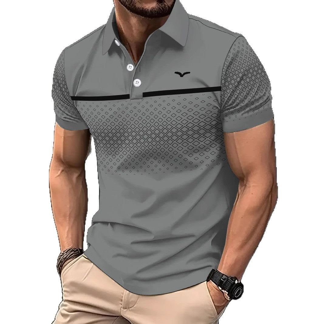 Men's Slim-Fit Polo Shirt | Short Sleeve, 7 Colours, S-3XL, Polyester, Casual & Smart