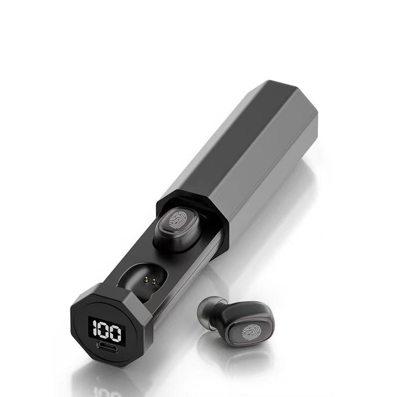 TWS Wireless Earbuds — LED Display, NFC Bluetooth 5.0, Hi-Fi Sound