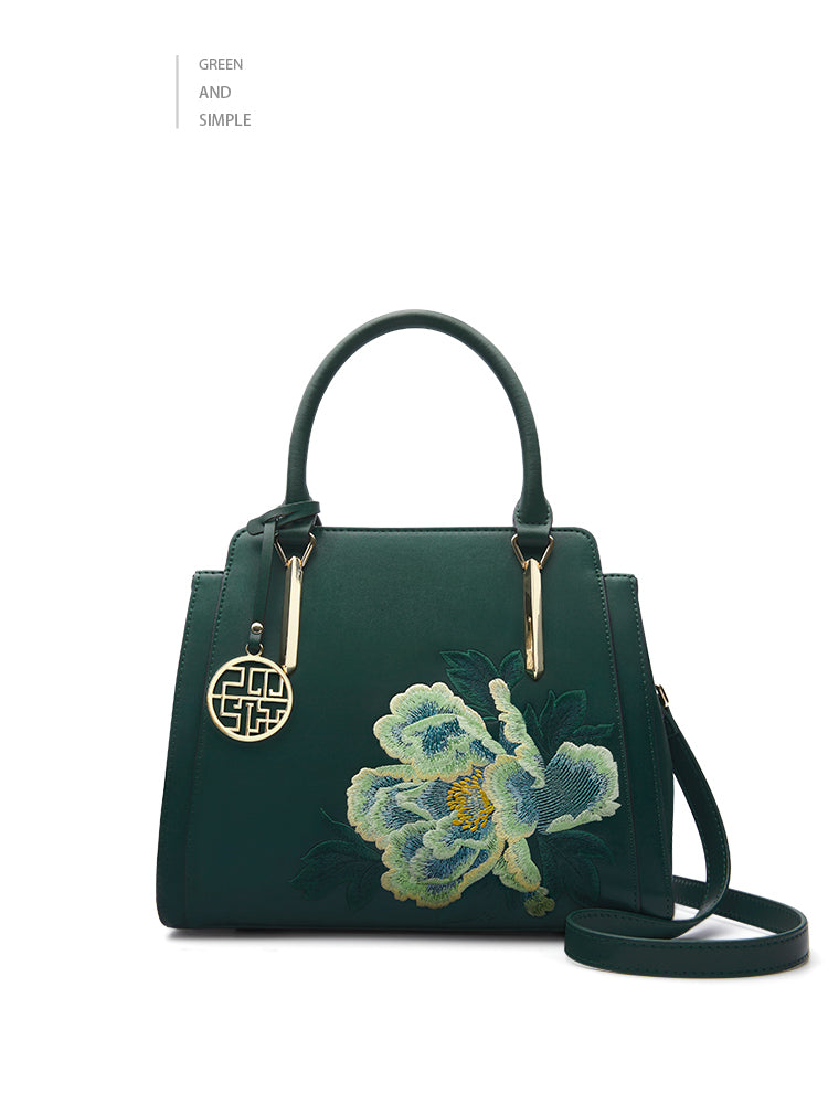 Chinese Style Women's Handbag — Gift Box Option, Mother's Day & Holiday Gift, 12 Variants