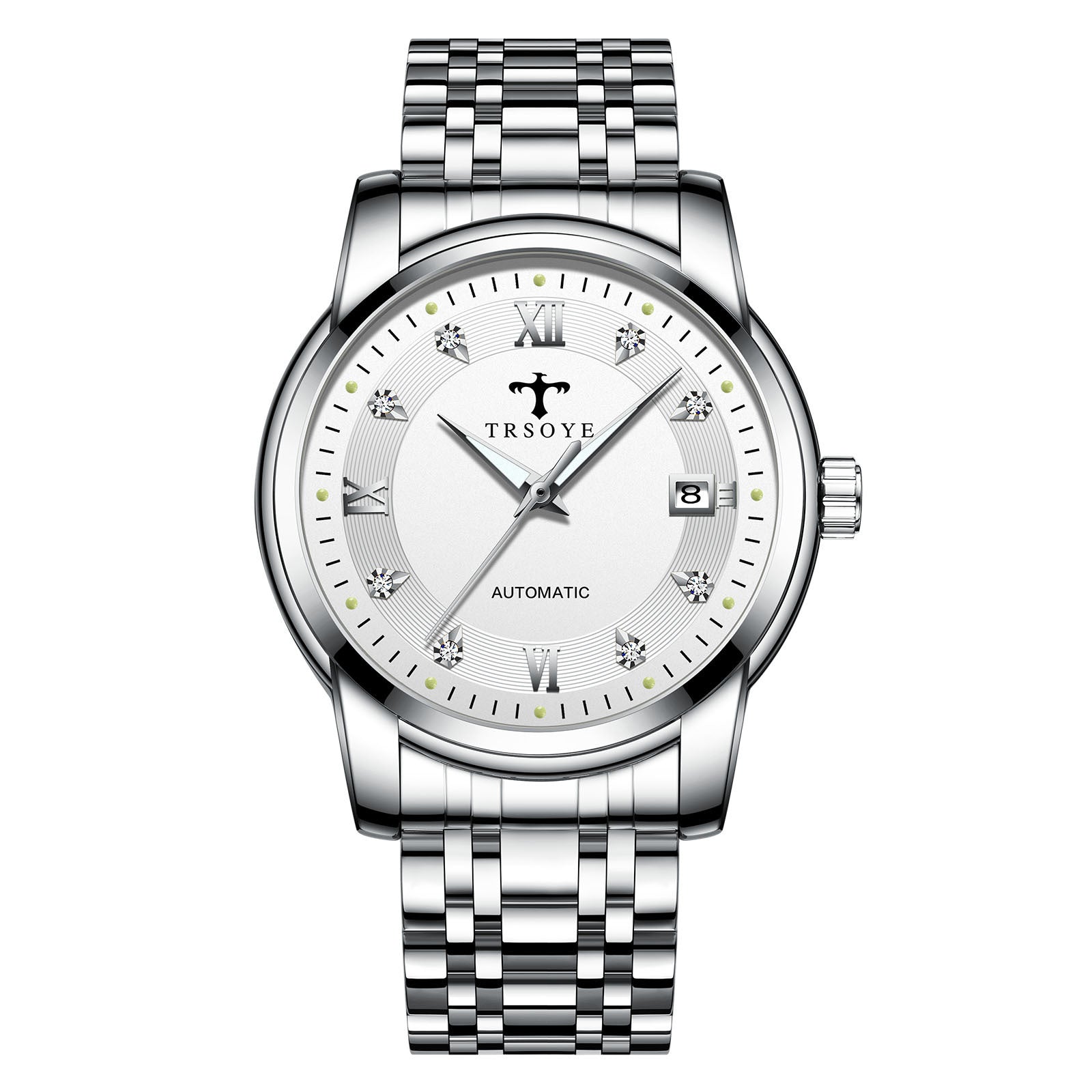 Men's Automatic Mechanical Watch | Luminous, 30m Waterproof, Transparent Case Back | HOORIVA