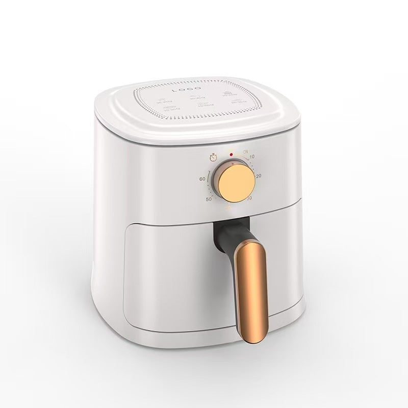 4L Mechanical Air Fryer | 700W, 360° Heating, 2–3 Person, EU/UK/US Plug | HOORIVA