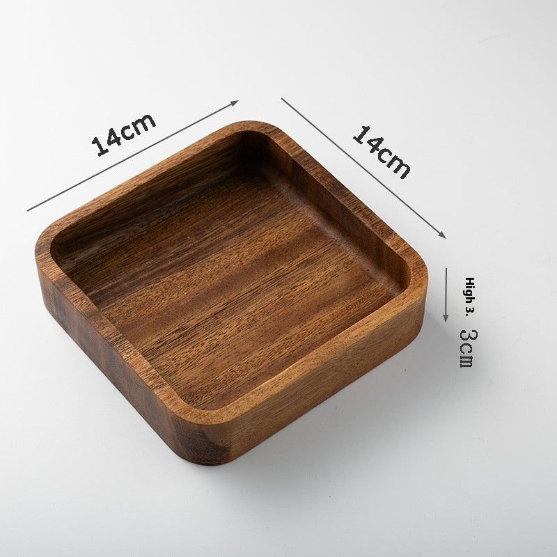Walnut Wooden Serving Tray | Fruit & Storage Tray – Multiple Sizes