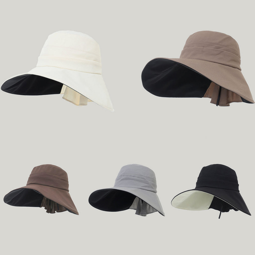 Minimalist Wide Brim Sun Protection Hat