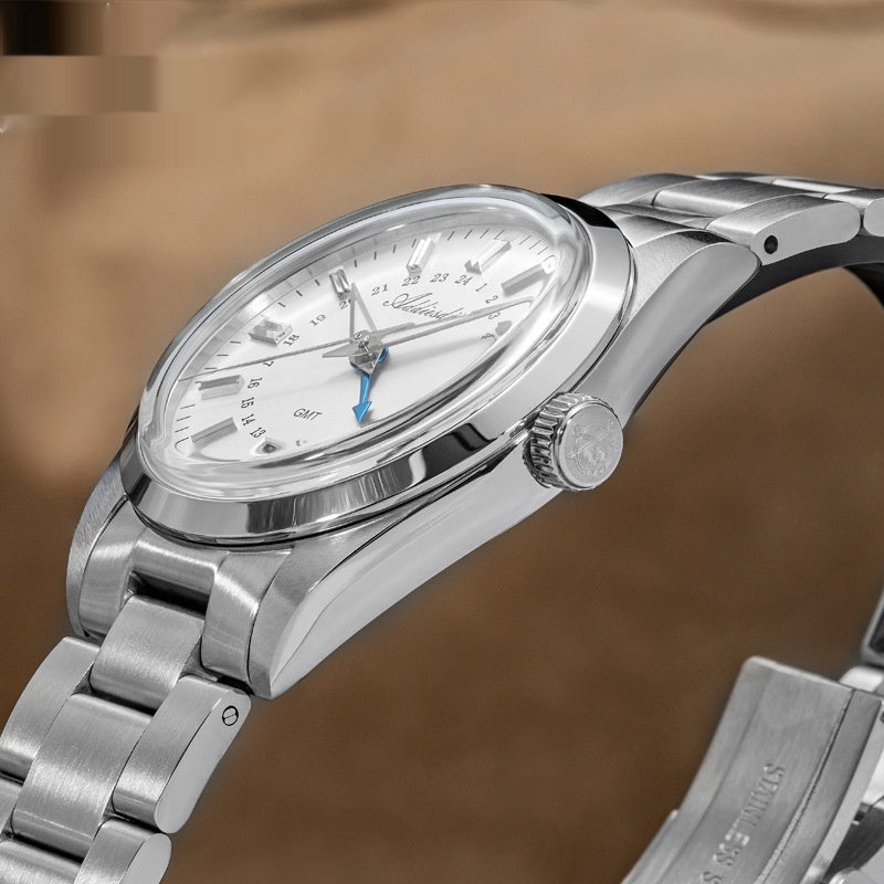 Men's Fashion Quartz Watch | Water-Resistant, 11.3mm Slim Steel Band | HOORIVA
