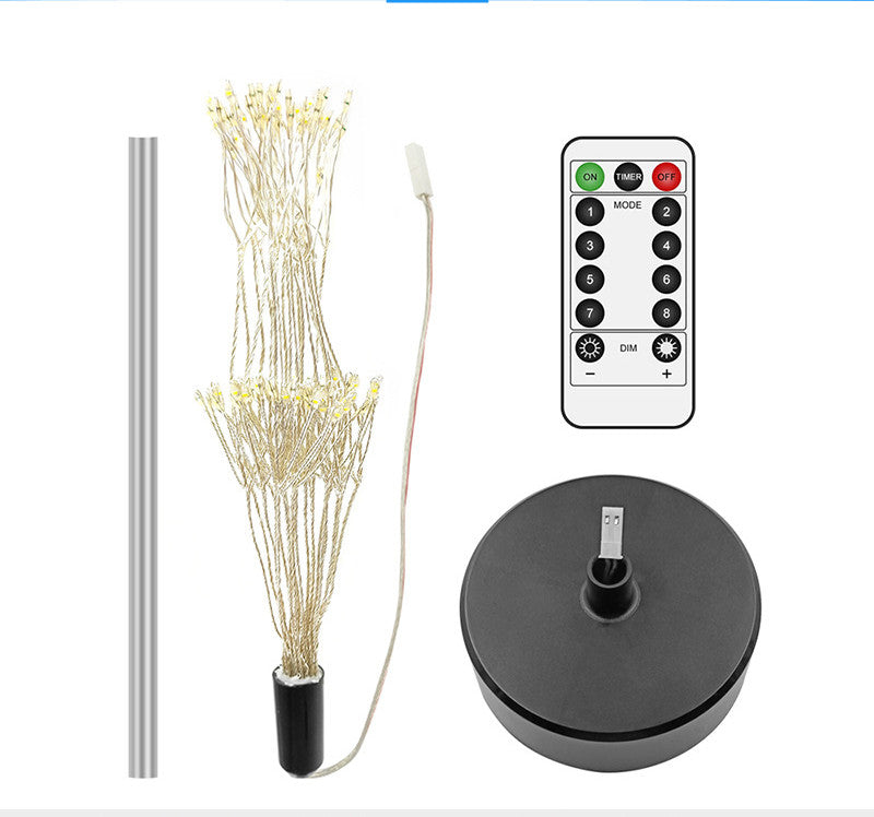 LED Decorative Tree Table Lamp – 120 LEDs, Remote Control & 8 Lighting Modes