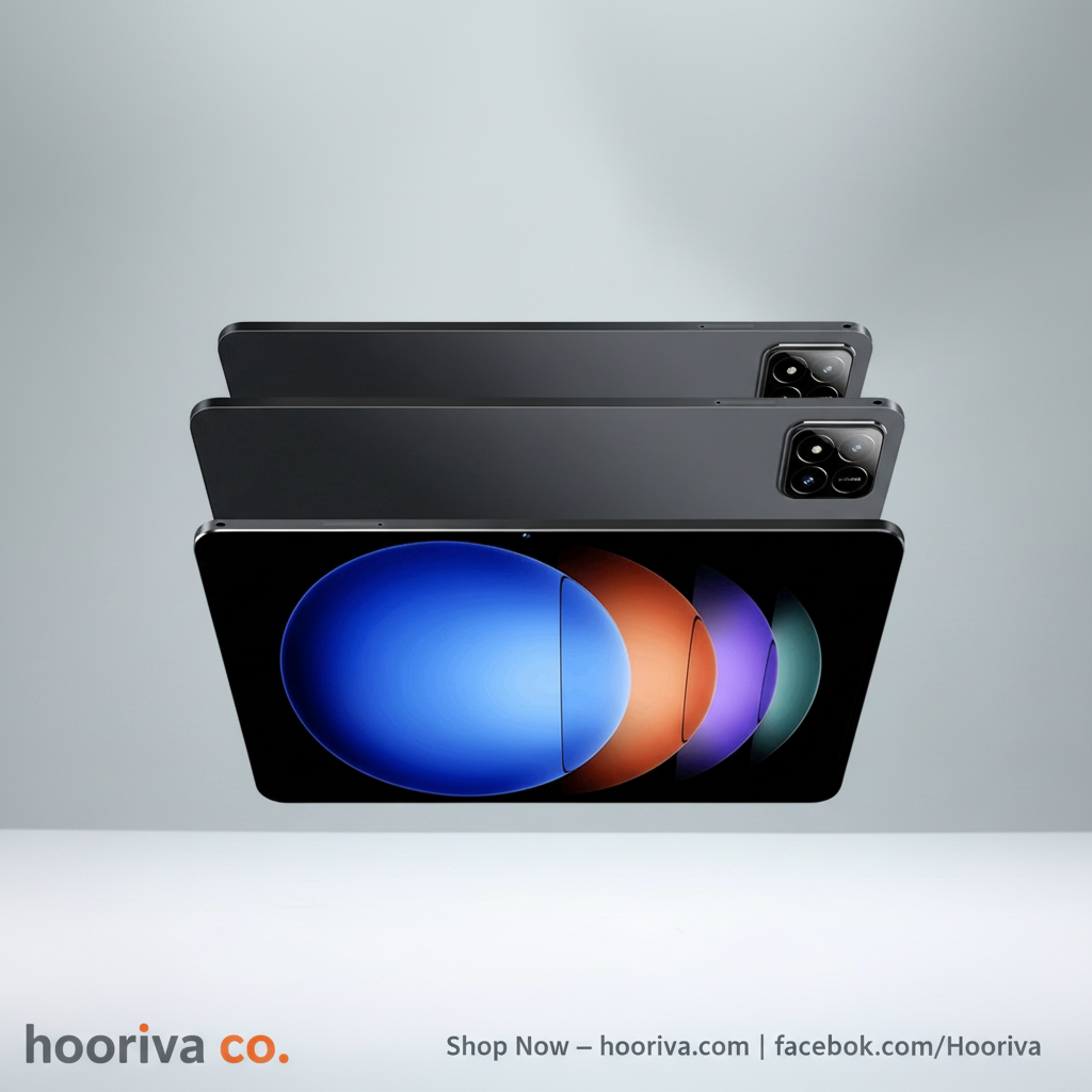 10.1-Inch Tablet PC on Grey Hooriva Background