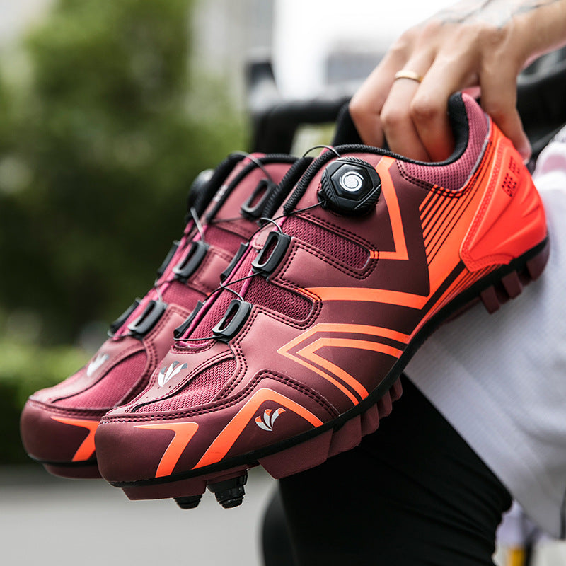 Men's Road Bike Cycling Shoes – Waterproof, Breathable, Hook & Loop | Hooriva