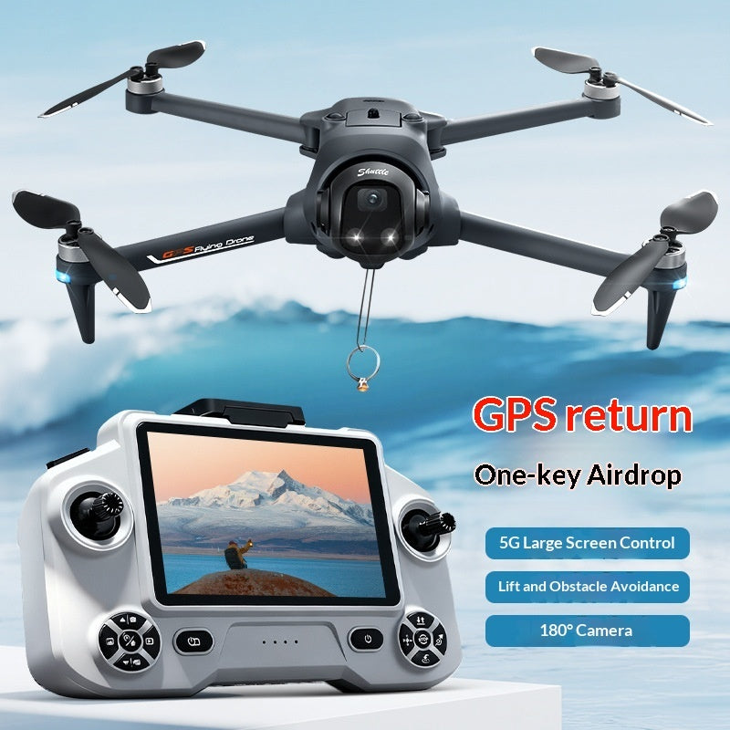 GPS Smart Positioning Drone with Dual Cameras – Alloy RC Aerial Photography