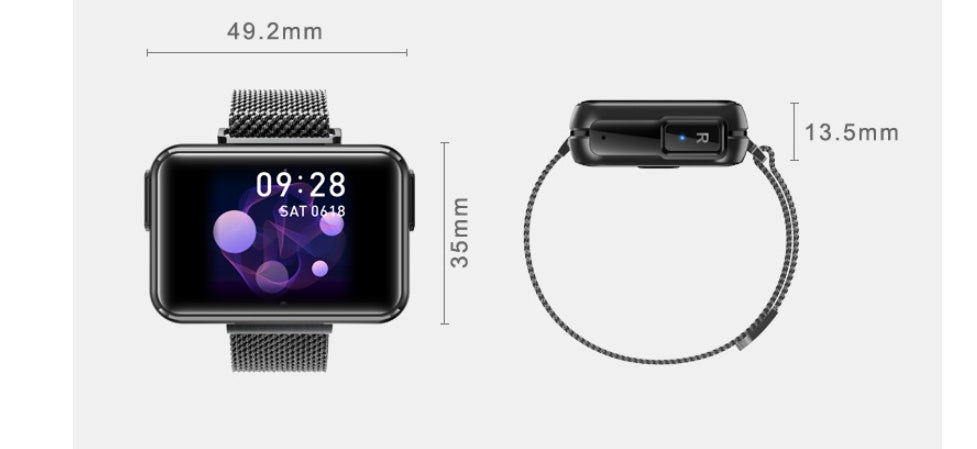 T91 2-in-1 Smart Watch & Wireless Bluetooth Headset