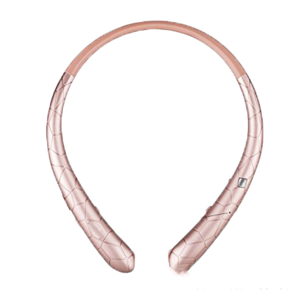 Sports Retractable Wire Handsfree Call Wireless Neckband Bluetooth Headphones Stereo Headset brand boss
