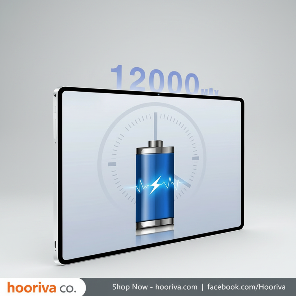 12000mAh Battery Tablet - Hooriva Branded