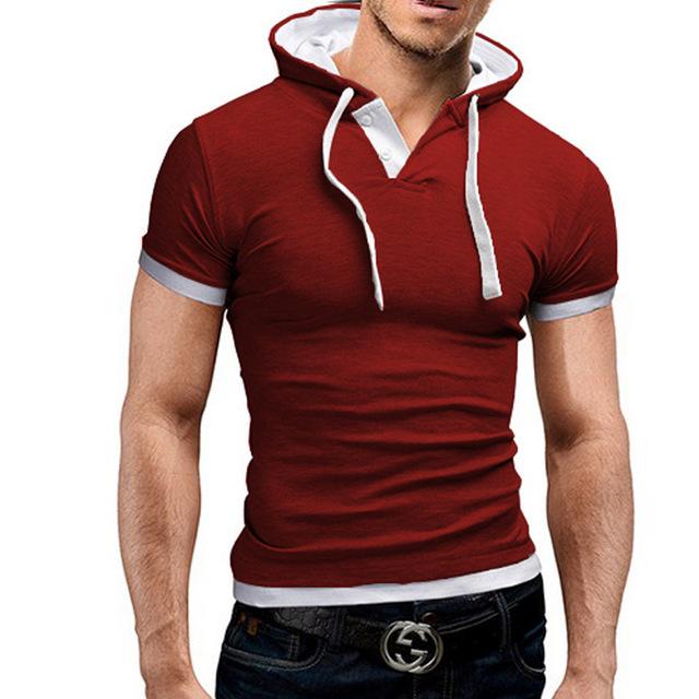 قميص بولو رجالي بغطاء للرأس | قطن، 8 موديلات، مقاسات كبيرة M–5XL | HOORIVA