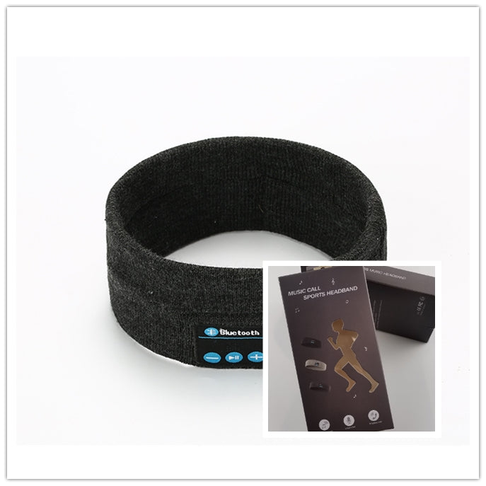 Bluetooth Headband with Built-in Speakers & Mic – Wireless Music Headband