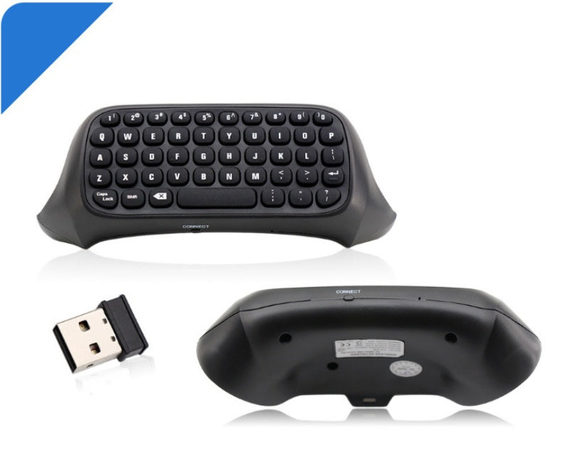 Xbox One Clip-On Chat Keyboard | 2.4G Wireless | Auto Sleep & Wake | Plug & Play USB Receiver