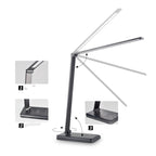 TX13 LED Desk Lamp | 10W Wireless Charging Base | 5 Colour Temperatures | 460LM | EU/UK/US Plug