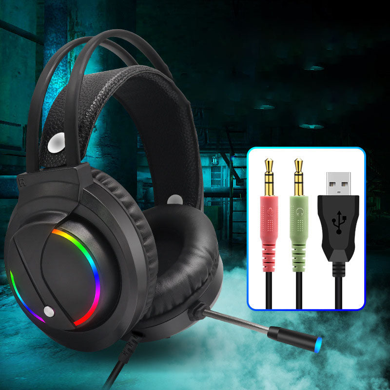 سماعة الألعاب Tuner K1 | صوت محيطي 7.1، إضاءة RGB، ميكروفون، USB و 3.5 ملم