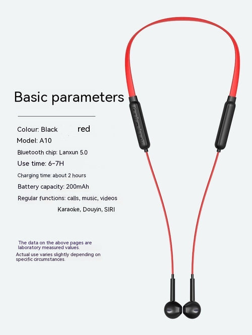 Bluetooth Halter Stereo Sports Headset