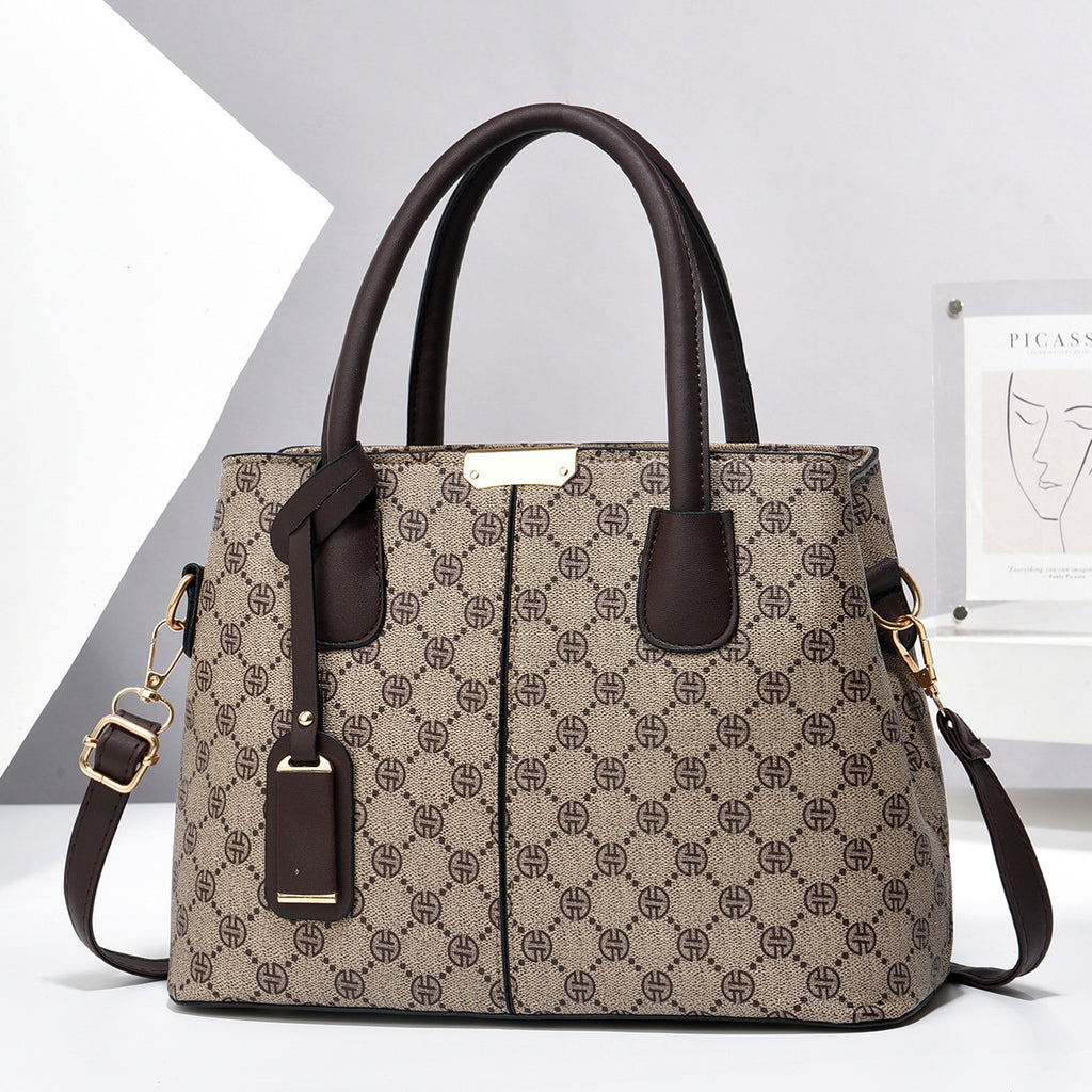 PU Leather Women's Square Shoulder Crossbody Bag — 30x21x13cm, 10 Colour Options