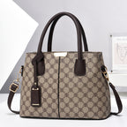 PU Leather Women's Square Shoulder Crossbody Bag — 30x21x13cm, 10 Colour Options