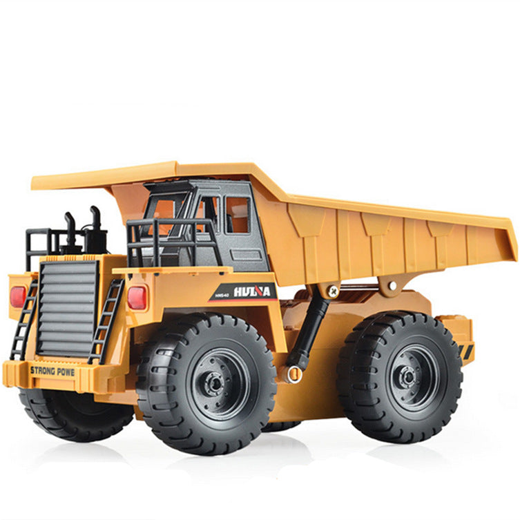 Alloy Remote Control Dump Truck – RC Engineering Soil Car Model Toy