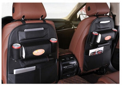 PU Leather Car Seat Organiser – Universal Fit for Cars, Trucks & SUVs