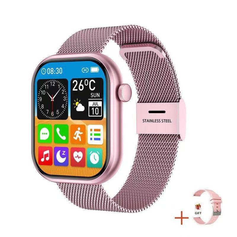 Bluetooth Smartwatch Fitness Tracker – Heart Rate, Pedometer & Camera Control