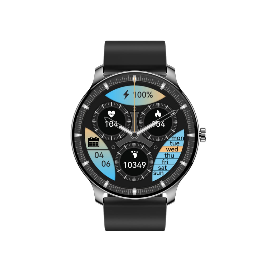 Disc Ultra-Thin Smart Watch – 1.43" AMOLED, Fitness Tracker & Health Monitor