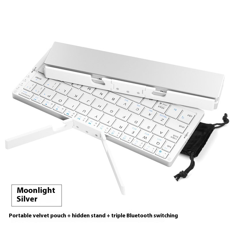 Foldable Bluetooth Keyboard for Tablets & Phones | Portable Mini Wireless Keyboard | HOORIVA