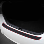 Car Rear Bumper Protector Strip | Anti-Scratch Rubber Sill Guard, 90cm | HOORIVA