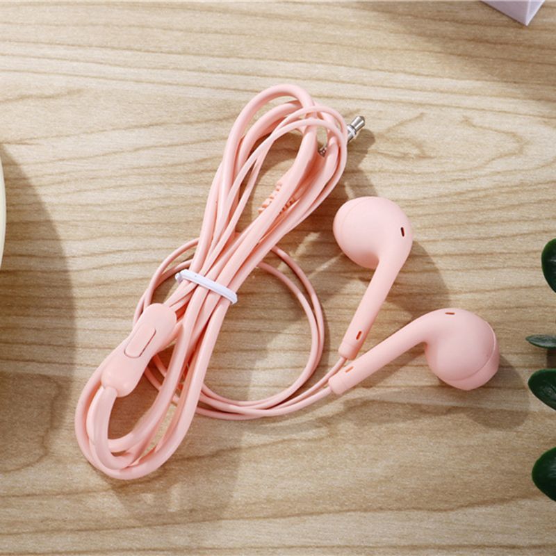 U88 Macaron Earplugs Wired Headphones