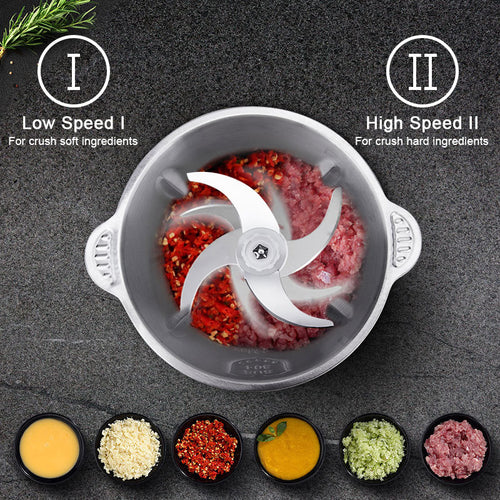 300W Multifunctional Food Processor & Meat Grinder