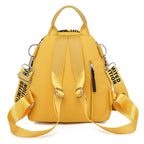 Women's Oxford Cloth Korean Casual Fashion Printing Multi-function Travel Outing Backpack