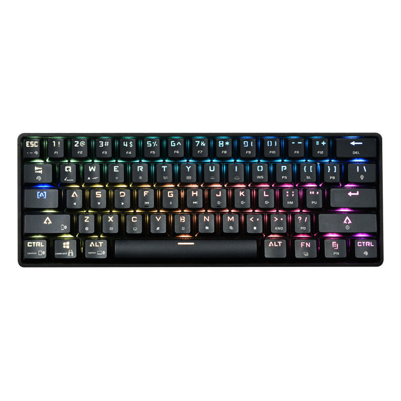 60% Bluetooth Mechanical Keyboard – Hot-Swap, RGB, PBT Keycaps