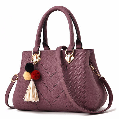 Women's PU Leather Crossbody Shoulder Bag – Multi-Pocket Handbag for Work, Travel & Shopping