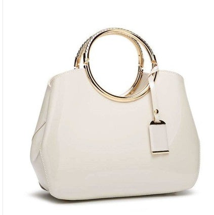 Women's Polyester Shoulder Handbag – Convertible Single & Double Strap Bag for Party & Everyday Use