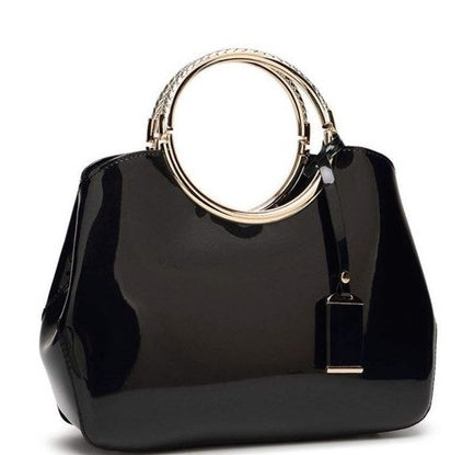 Women's Polyester Shoulder Handbag – Convertible Single & Double Strap Bag for Party & Everyday Use