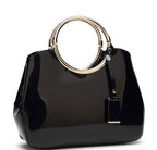 Women's Polyester Shoulder Handbag – Convertible Single & Double Strap Bag for Party & Everyday Use