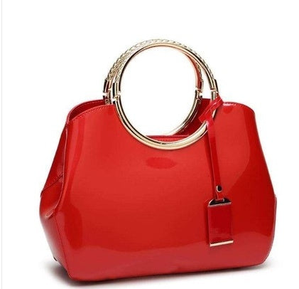 Women's Polyester Shoulder Handbag – Convertible Single & Double Strap Bag for Party & Everyday Use