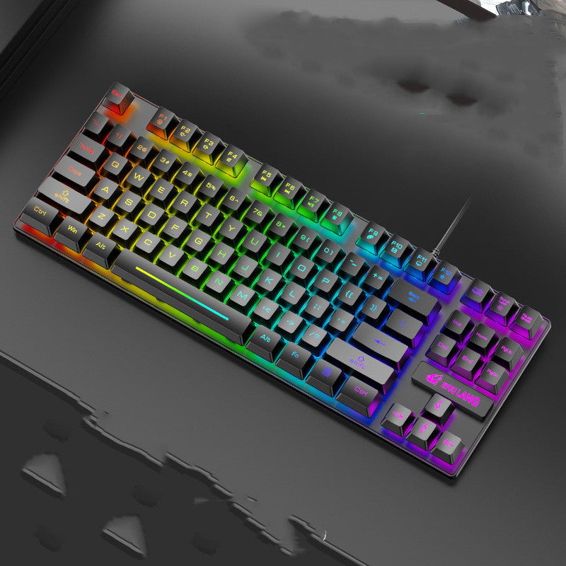 87-Key RGB Mechanical Gaming Keyboard – TKL, Wired USB