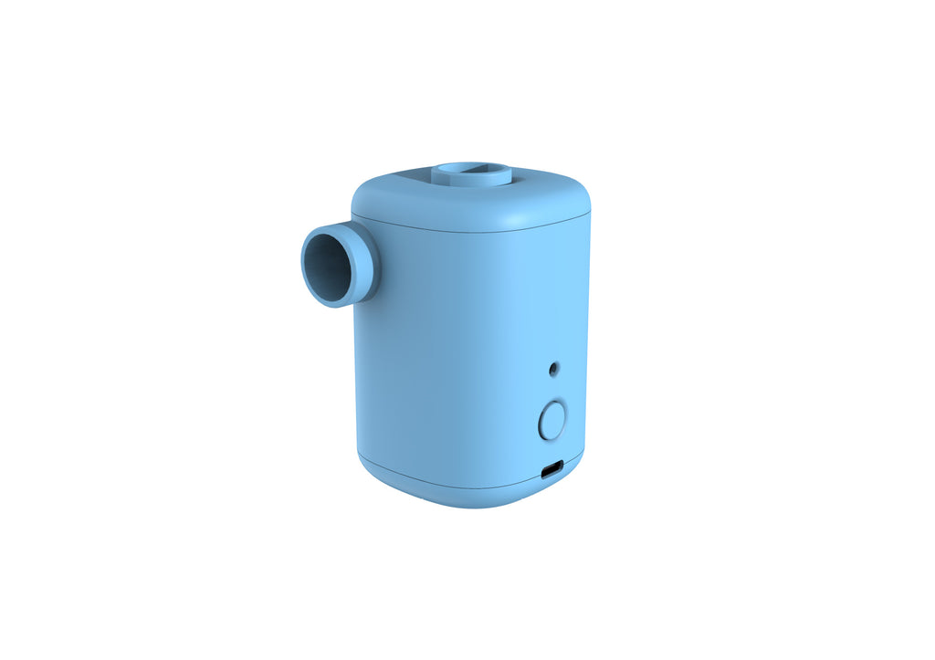 Portable Electric Air Pump | 3000mAh, 650L/min, Type-C, 4 Nozzles, Swimming & Camping