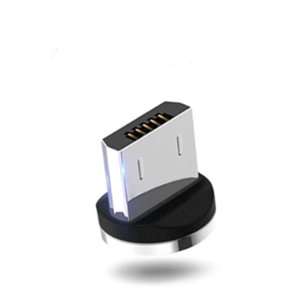 Blue flowing LED magnetic charging cable for iPhone and Android