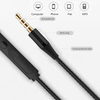 Triangular Headset Stereo Drive-by-wire With Microphone Wired Tuning 35 Round Hole Hands-free Call