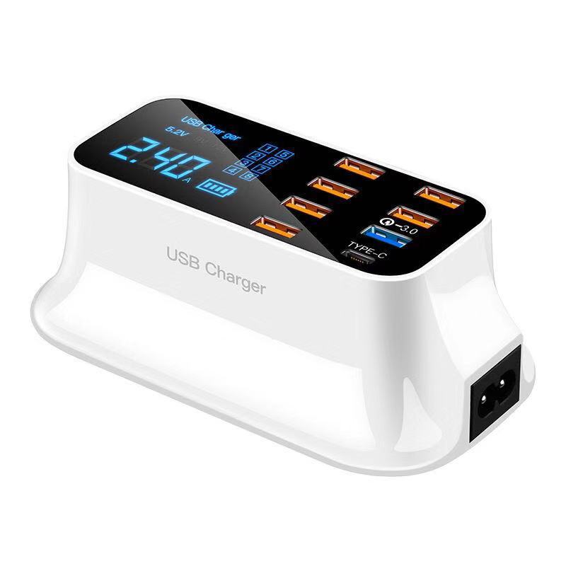 8-Port Quick Charge 3.0 USB Charging Station